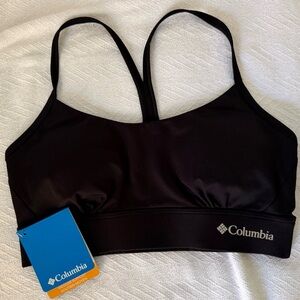 Columbia Women's Black Sports Bra Medium